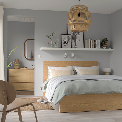 MALM, King bed frame. 2 of 6 open dialog