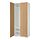 Select colour variation: white/oak effect