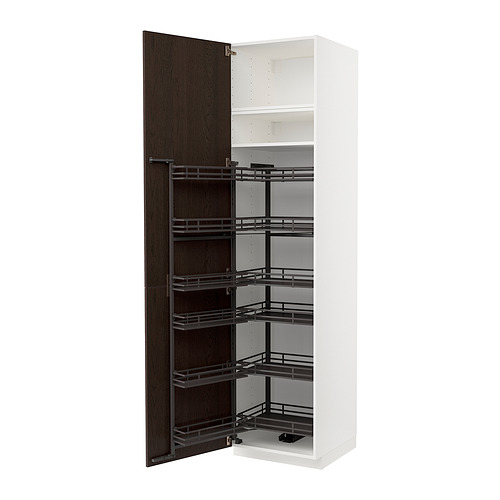 METOD, high cabinet with pull-out pantry. 1 of 1 open dialog