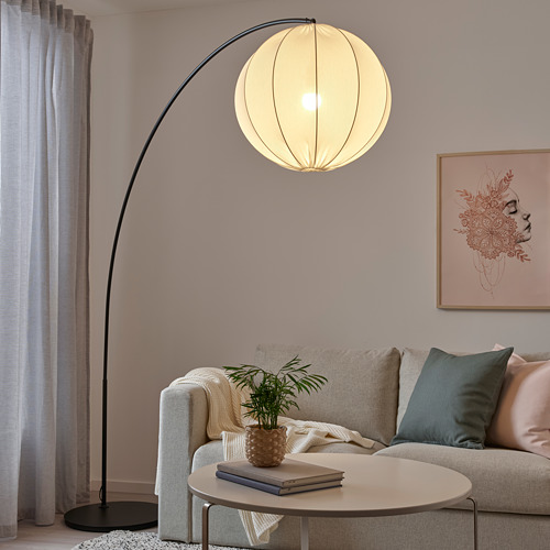 SKAFTET / REGNSKUR, floor lamp, arched. 2 of 6 open dialog