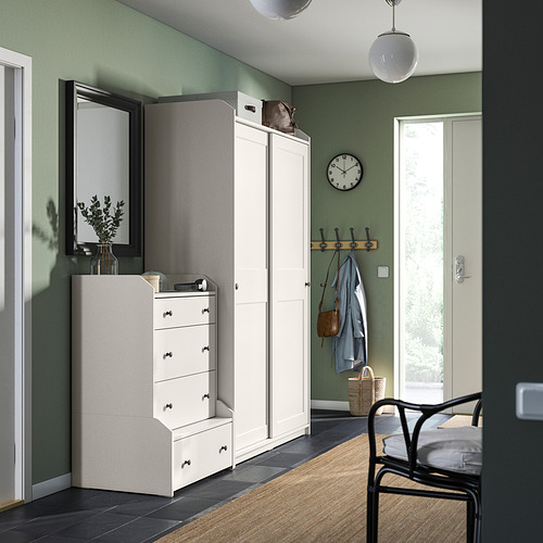 HAUGA, storage combination with drawers. 3 of 6 open dialog