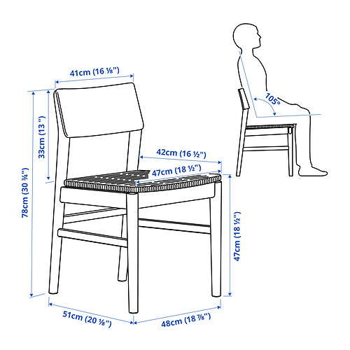 SKANSNÄS, extendable table and 4 chairs. 7 of 8 open dialog