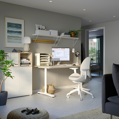 HATTEFJÄLL, office chair with armrests. 8 of 16 open dialog
