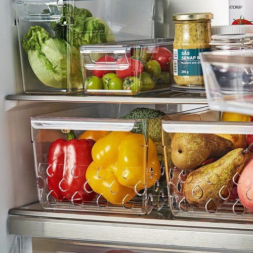 KLIPPKAKTUS, storage basket for fridge. 2 of 5 open dialog