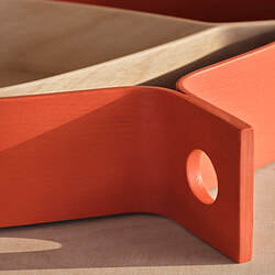 OMMJÄNGE tray, set of 2