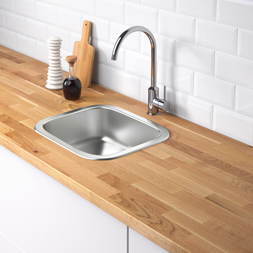 FYNDIG, single bowl top mount sink. 2 of 8 open dialog