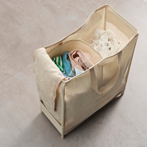 PURRPINGLA, bolsa para ropa sucia+soporte. 4 de 4 abrir diálogo