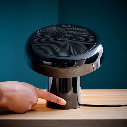 BLOMPRAKT, Bluetooth speaker lamp. 7 of 8 open dialog