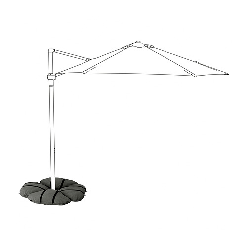 IGGÖN, sandbag for umbrella base. 2 of 8 open dialog