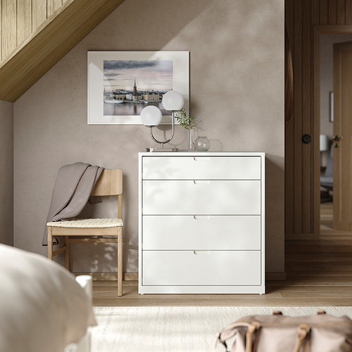 TONSTAD, 4-drawer chest. 2 of 4 open dialog