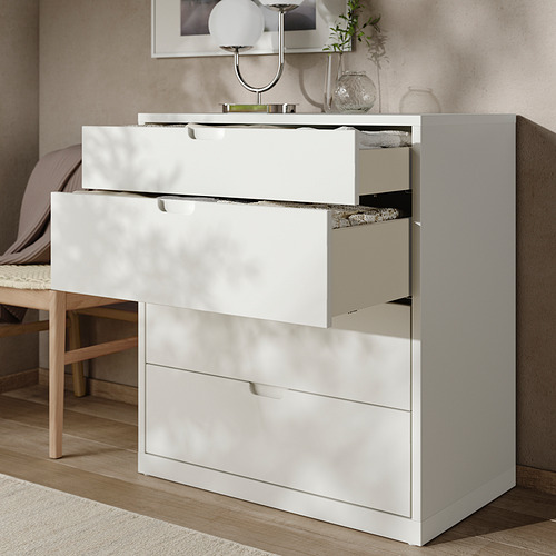 TONSTAD, 4-drawer chest. 4 of 4 open dialog