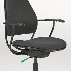 Measurement Illustration - LÖPARBANA gaming chair