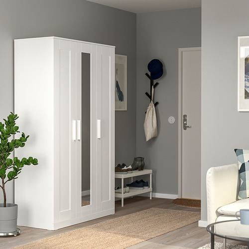 BRIMNES, closet con 3 puertas. 3 de 8 abrir diálogo