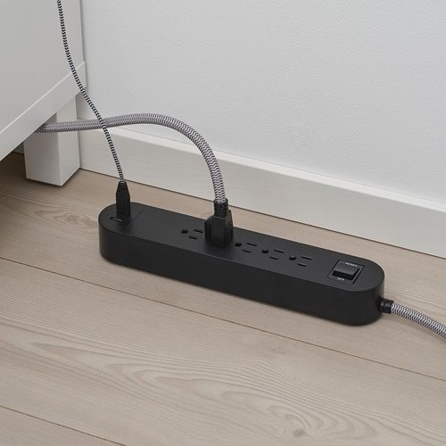 KOPPLA, Toma corriente con 5 enchufes y 2 puertos usb. 2 de 2 abrir diálogo