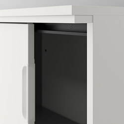 Measurement Illustration - GALANT cabinet with sliding doors