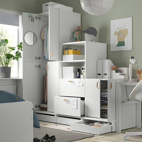 SMÅSTAD / UPPFÖRA, combinación de almacenaje. 3 de 9 abrir diálogo