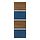 Select colour variation: Walnut effect / blue