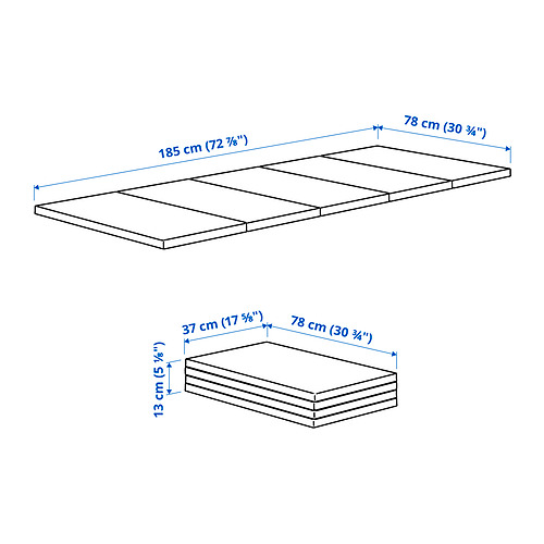 PLUFSIG, folding gym mat. 6 of 6 open dialog