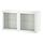Current variation: White / GLASSVIK light green clear glass