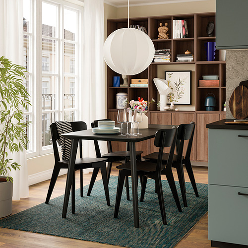 LISABO, dining table and 4 chairs. 2 of 9 open dialog