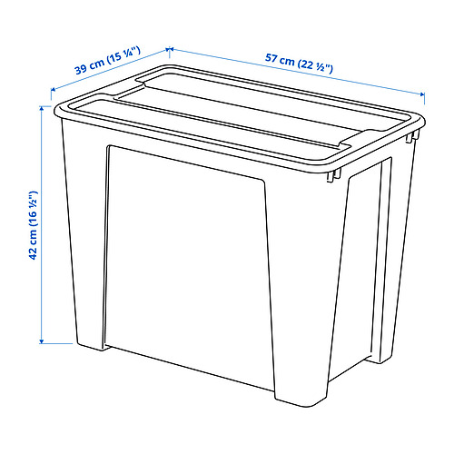 SAMLA, caja con tapa. 7 de 7 abrir diálogo