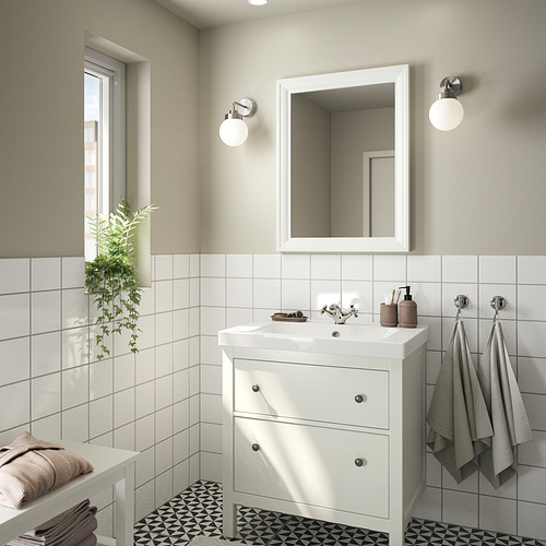 HEMNES / ORRSJÖN, armario+cajones/lavamanos/llave. 2 de 4 abrir diálogo