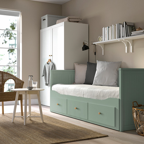 HEMNES, daybed frame with 3 drawers. 2 of 12 open dialog