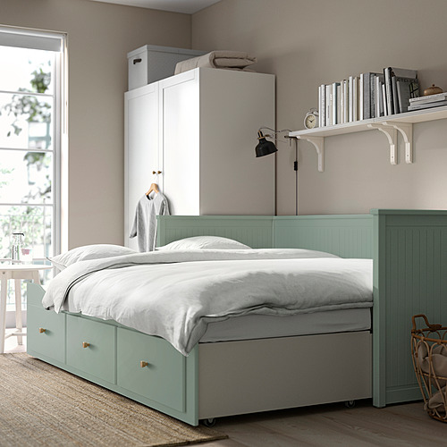 HEMNES, daybed frame with 3 drawers. 3 of 12 open dialog