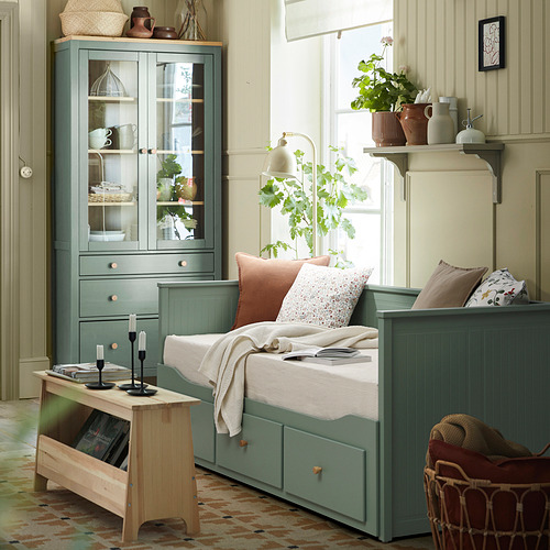 HEMNES, daybed with 3 drawers/2 mattresses. 9 of 11 open dialog