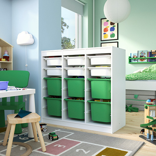 TROFAST, combinación almacenamiento+cajas. 2 de 5 abrir diálogo