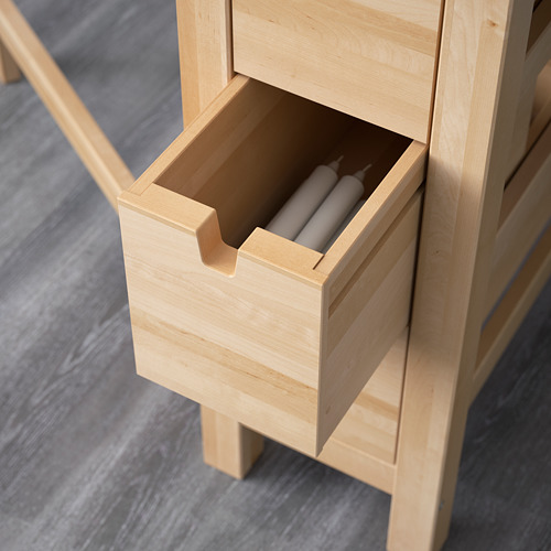 NORDEN / KYRRE, drop leaf table and 4 stools. 4 of 8 open dialog