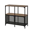 FJÄLLBO shelf unit with doors 