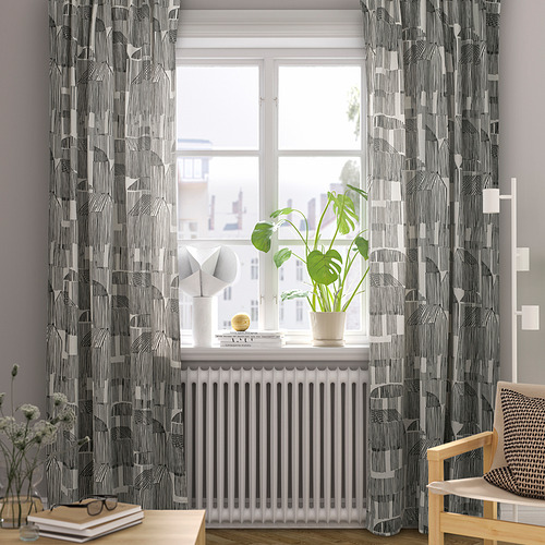 TEMPELFLY, cortinas, 1 par. 2 de 6 abrir diálogo