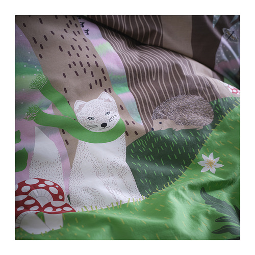 SKOGSDUVA, Cover de duvet y funda de almohada. 5 de 7 abrir diálogo