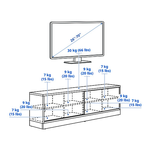 TONSTAD, TV unit. 6 of 6 open dialog