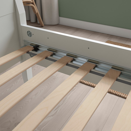 LURÖY, base de cama con tablillas. 3 de 3 abrir diálogo