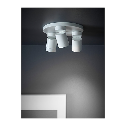 NYMÅNE, ceiling spotlight with 3 lights. 2 of 4 open dialog