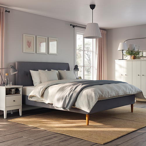 IDANÄS, Cama King tapizado. 3 de 10 abrir diálogo