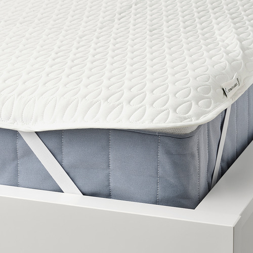 SOTNÄTFJÄRIL, waterproof mattress protector. 3 of 4 open dialog