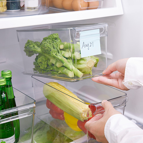KLIPPKAKTUS, storage box for fridge. 6 of 9 open dialog