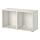 Current variation: white, 47 1/4 "x15 3/4 "x25 1/4 "