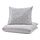 Select colour variation: Floral pattern grey / white