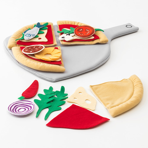 DUKTIG, 24-piece pizza set . 3 of 4 open dialog
