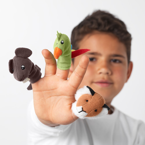 TITTA DJUR, finger puppet. 5 of 6 open dialog