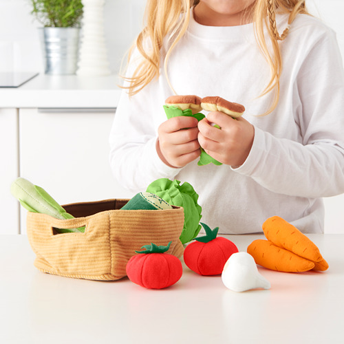 DUKTIG, 14-piece vegetables set. 2 of 4 open dialog