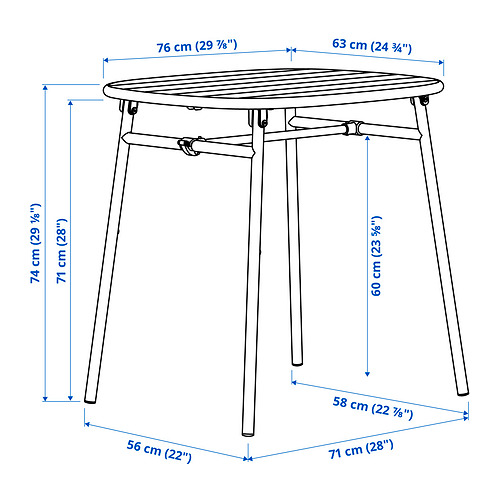 DUVSKÄR, Mesa de exterior. 4 de 5 abrir diálogo