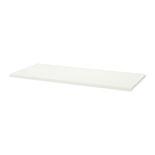 LAGKAPTEN: blanco, estante rectangular, diseño sencillo, de pared.
