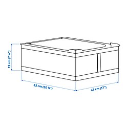 Measurement Illustration - SKUBB storage case