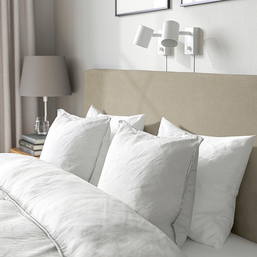TÄRNKULLEN, upholstered bed frame. 7 of 12 open dialog