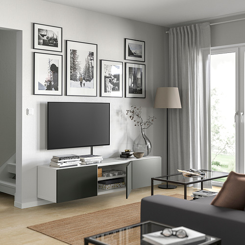 BESTÅ, banco para TV con puertas. 7 de 7 abrir diálogo